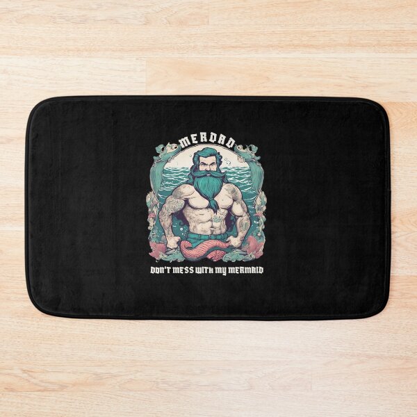 Item preview, Dad of the Birthday Girl - Merdad Manly Mermaid Birthday Party designed and sold by triharder12.