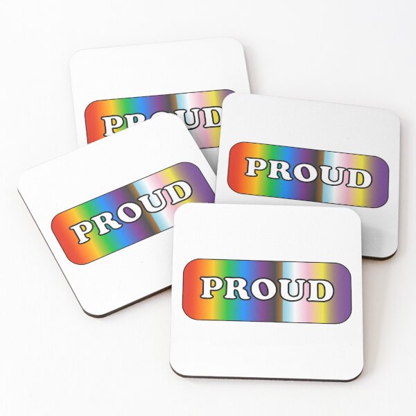 Item preview, PROUD inclusive rainbow designed and sold by Inspirationmotivation.