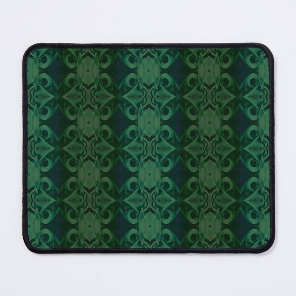 Item preview, [L] Emerald Forest Gothic Flora Stripe designed and sold by SageFolio.