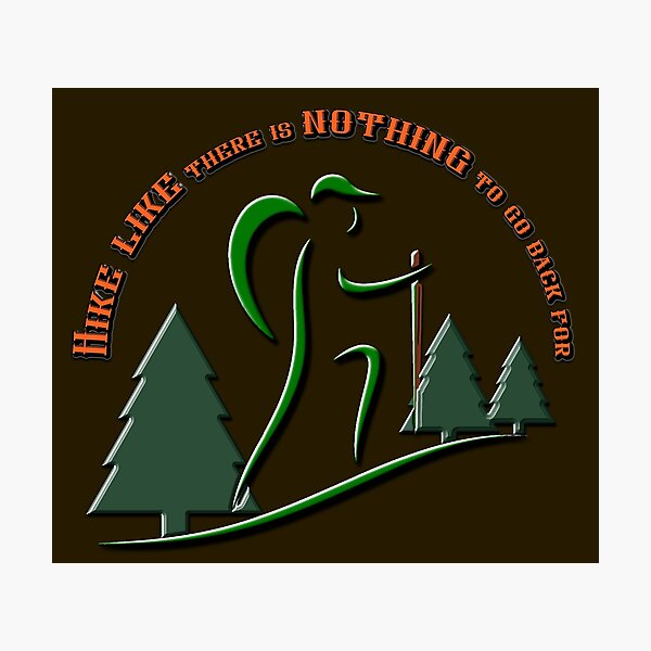Item preview, HIKE HIKING HIKED designed and sold by THE AMERICAN TEEVANGELIST.