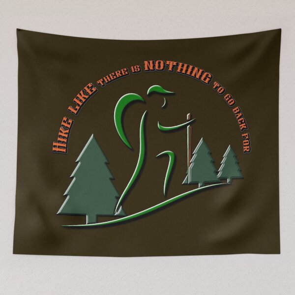 Item preview, HIKE HIKING HIKED designed and sold by THE AMERICAN TEEVANGELIST.