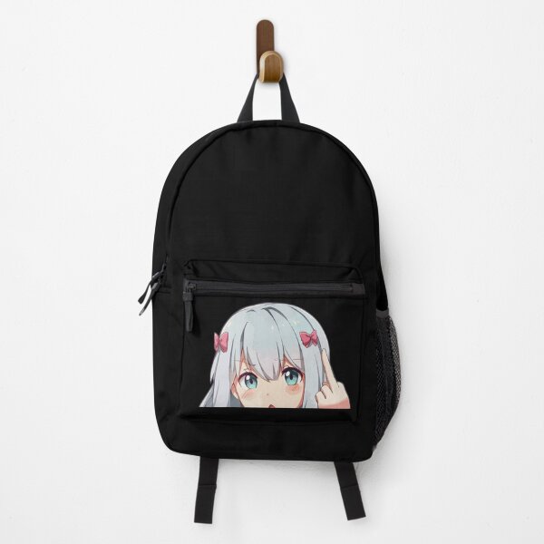 Item preview, Sagiri Middle Finger Anime Peeker designed and sold by DailyVibe.