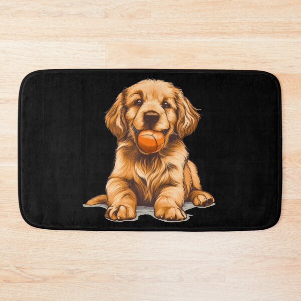 Item preview, Cute adorable happy golden retriever puppy or pup pet portrait for children or owner designed and sold by PictureUp.