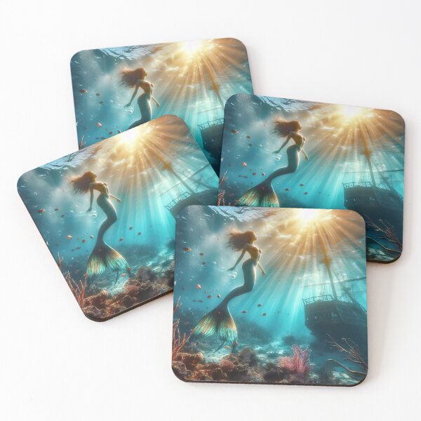 Item preview, The Shipwreck and the Mermaid designed and sold by CarolM.