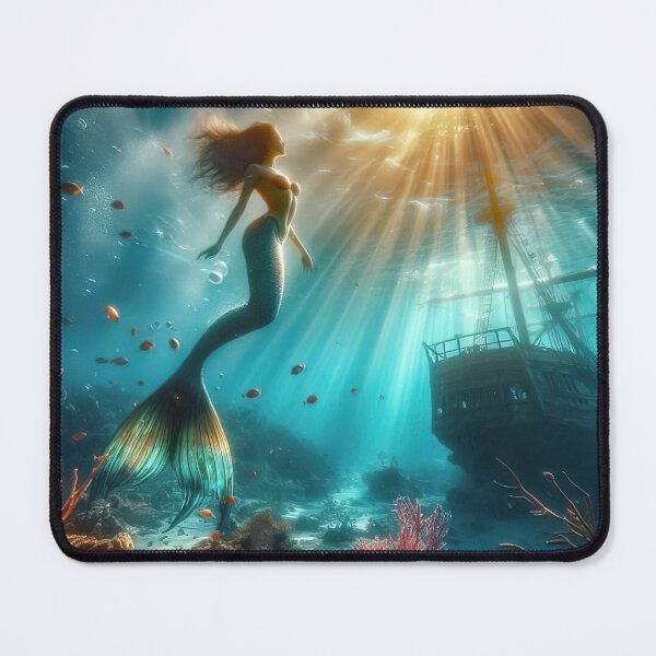 Item preview, The Shipwreck and the Mermaid designed and sold by CarolM.