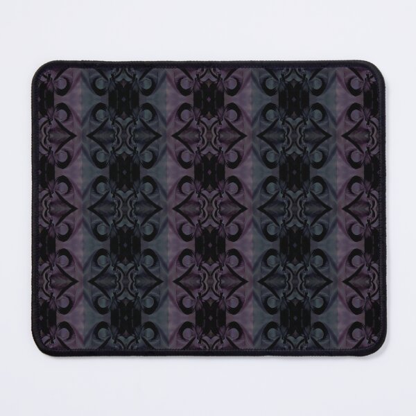 Item preview, [L] Purple Indigo Gothic Flora Stripe designed and sold by SageFolio.