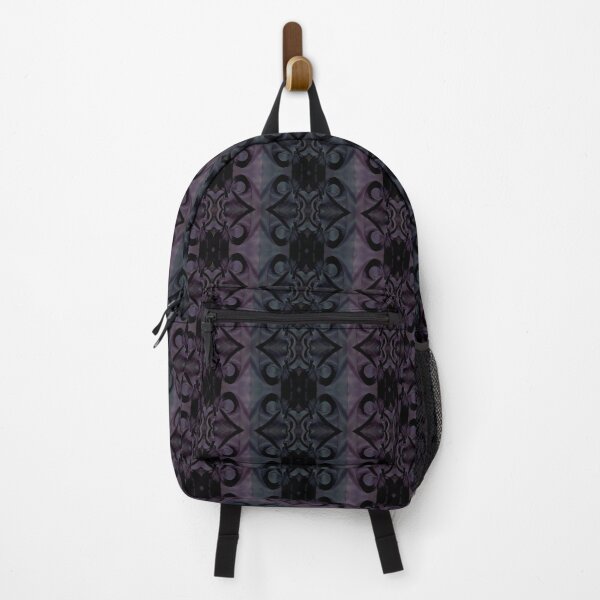 Item preview, [L] Purple Indigo Gothic Flora Stripe designed and sold by SageFolio.
