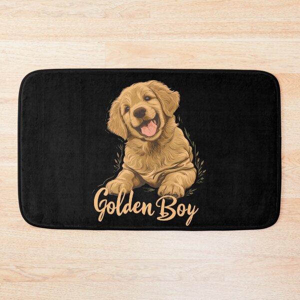 Item preview, Golden retriever boy happy dog pet smile portrait for mom or dad parent, children owner designed and sold by PictureUp.