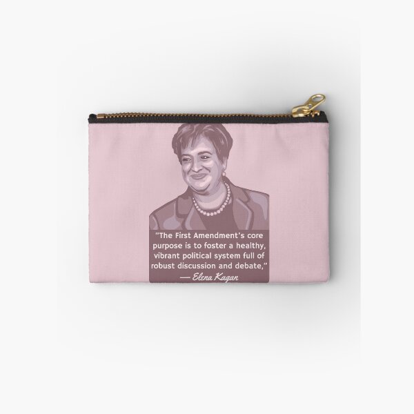 Item preview, Elena Kagan Portrait and Quote designed and sold by Unhinged Heather.