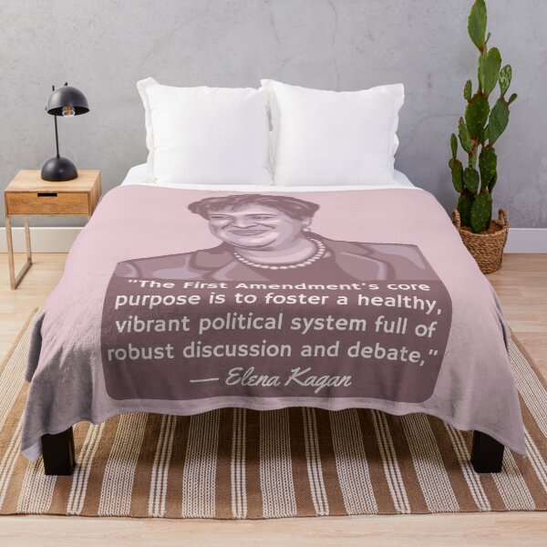 Item preview, Elena Kagan Portrait and Quote designed and sold by Unhinged Heather.