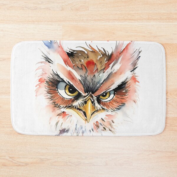 Item preview, Angry owlet designed and sold by laura-in-rome.