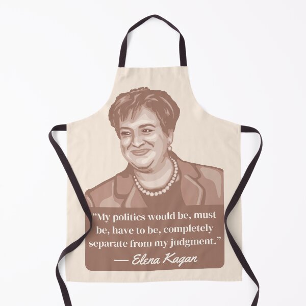 Item preview, Elena Kagan Portrait and Quote designed and sold by Unhinged Heather.