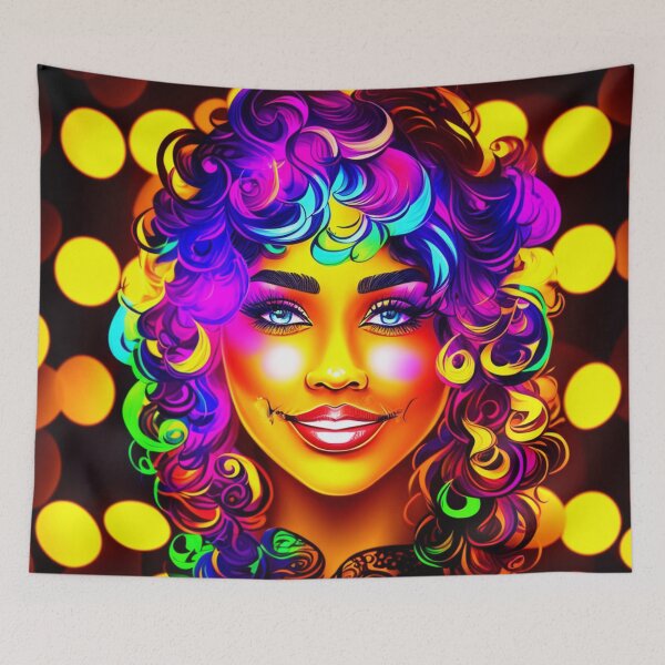 Item preview, Curl Girl - Making Money designed and sold by shakespeare1212.