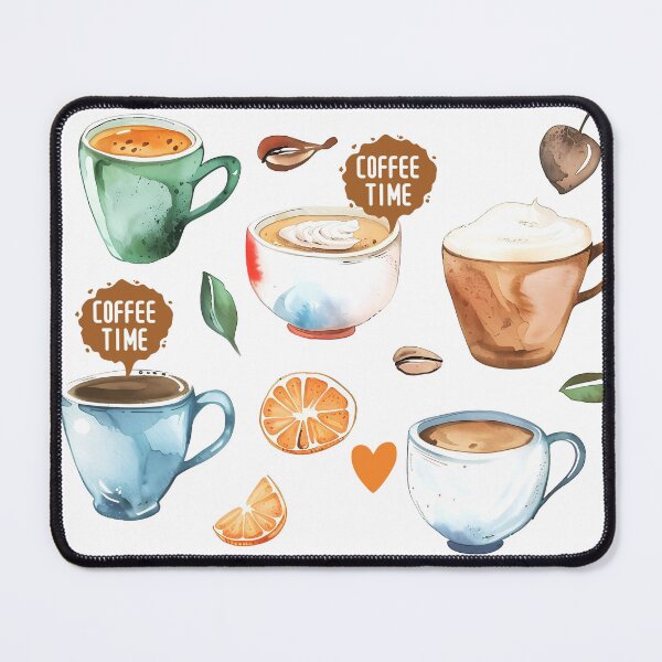 Item preview, Caffeine Call: Coffee Time Typography Design designed and sold by adriaquart.