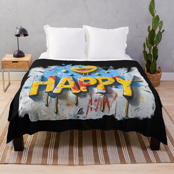 Item preview, Happy designed and sold by AI-Only Creations.
