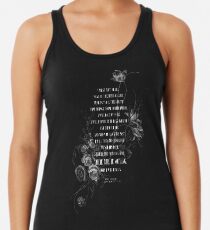 Bene Gesserit Litanei gegen Angst Racerback Tank Top