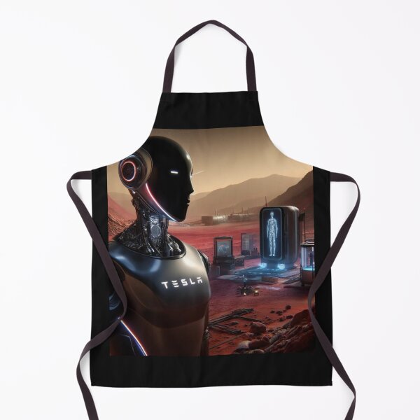 Item preview, Tesla bot designed and sold by TEEJAMBOREE.