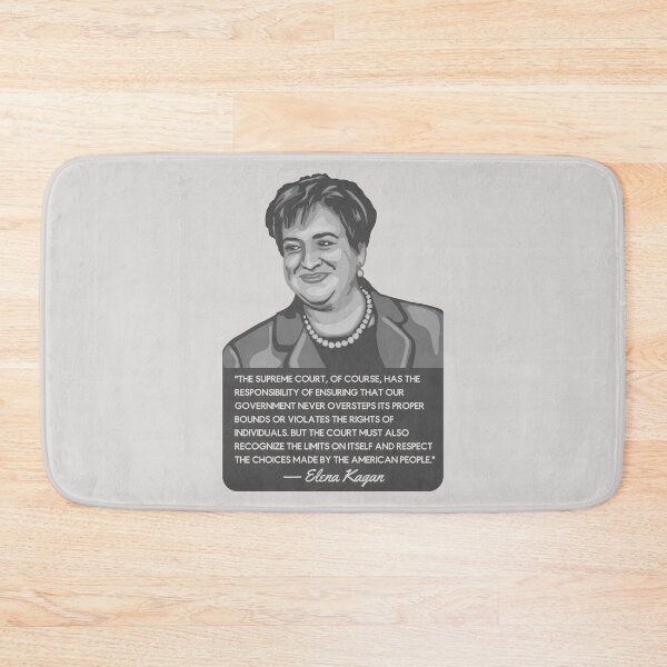 Item preview, Elena Kagan Portrait and Quote designed and sold by Unhinged Heather.