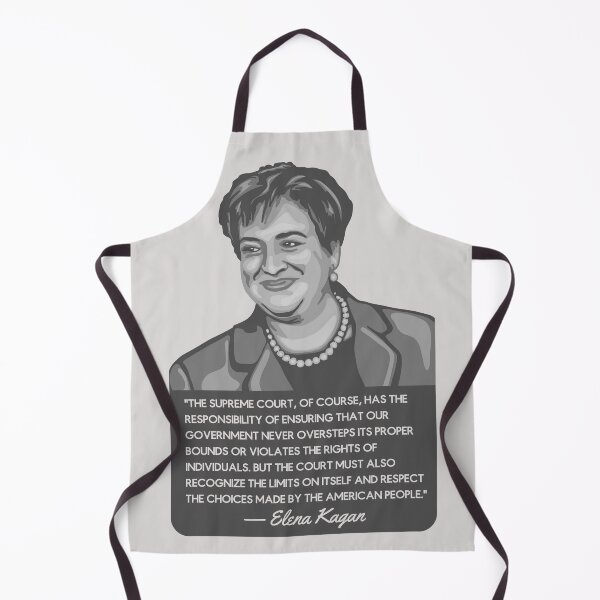 Item preview, Elena Kagan Portrait and Quote designed and sold by Unhinged Heather.