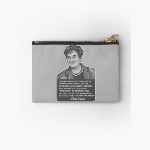 Item preview, Elena Kagan Portrait and Quote designed and sold by Unhinged Heather.