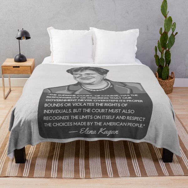 Item preview, Elena Kagan Portrait and Quote designed and sold by Unhinged Heather.