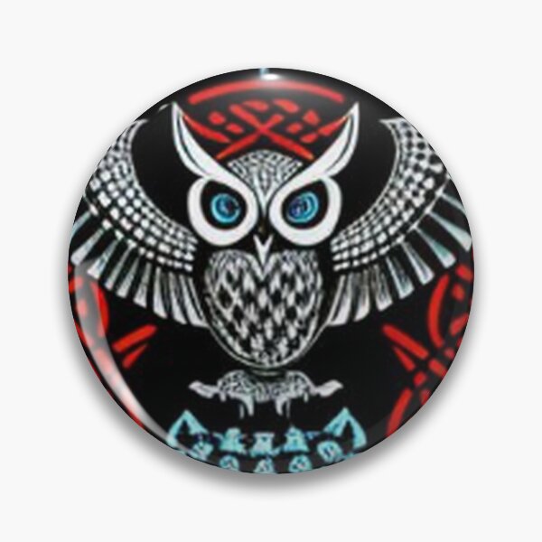 Item preview, Abstract Owl Art designed and sold by TheDarkWardrobe.