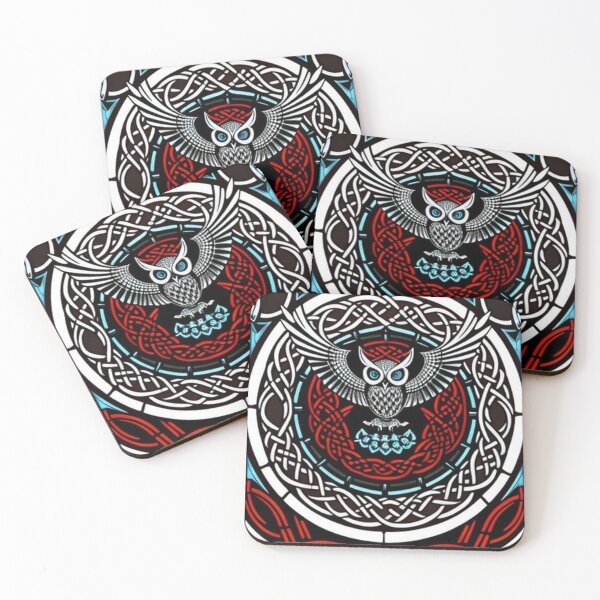Item preview, Abstract Owl Art designed and sold by TheDarkWardrobe.