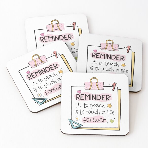 Item preview, Funky Faculty: Touching Lives, One Note at a Time,  to teach is to touch a life forever designed and sold by EmeraldeaArt.
