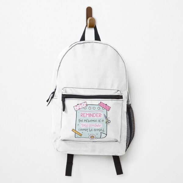 Item preview, Teacher reminder on sticky note: the influence of a good teacher cannot be erased designed and sold by EmeraldeaArt.