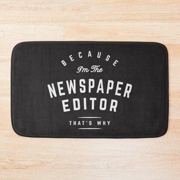 Item preview, Ink-Stained Authority - Newspaper Editor Pride designed and sold by cidolopez.