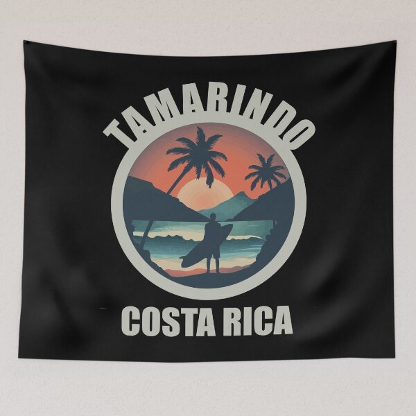 Item preview, Tamarindo - Costa Rica (with Light Grey Lettering) designed and sold by VelvetRoom.