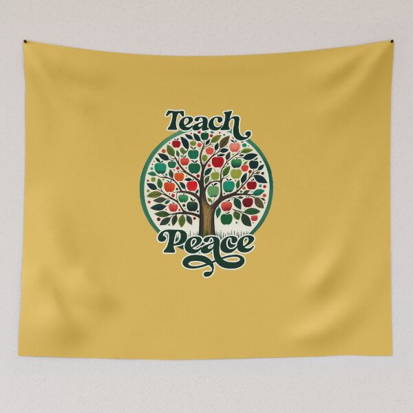Item preview, Teach Peace designed and sold by FrictionMaxxing.