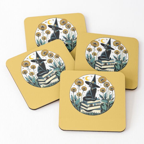 Item preview, Witchy Bookish Cat designed and sold by FrictionMaxxing.
