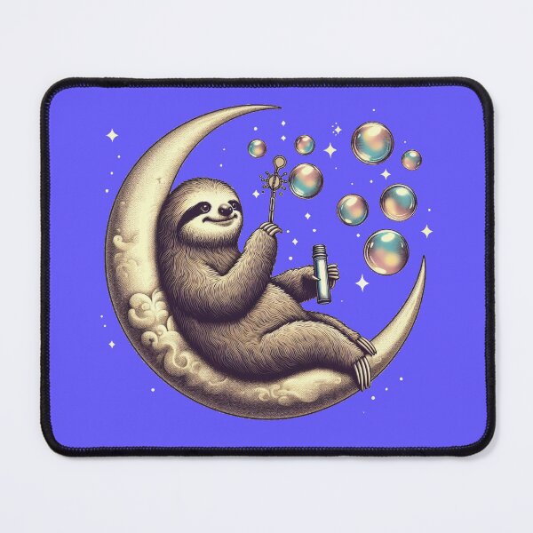 Item preview, Sloth on the moon designed and sold by MiroArtAbstra.