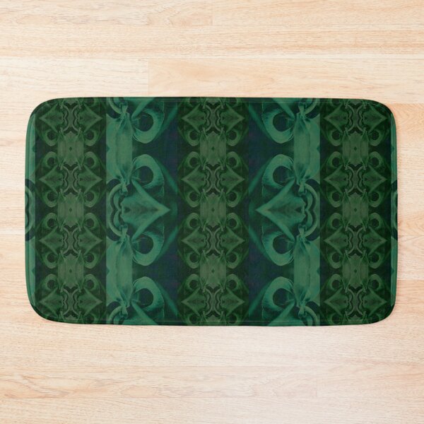 Item preview, [L] Emerald Forest Gothic Flora Damask designed and sold by SageFolio.