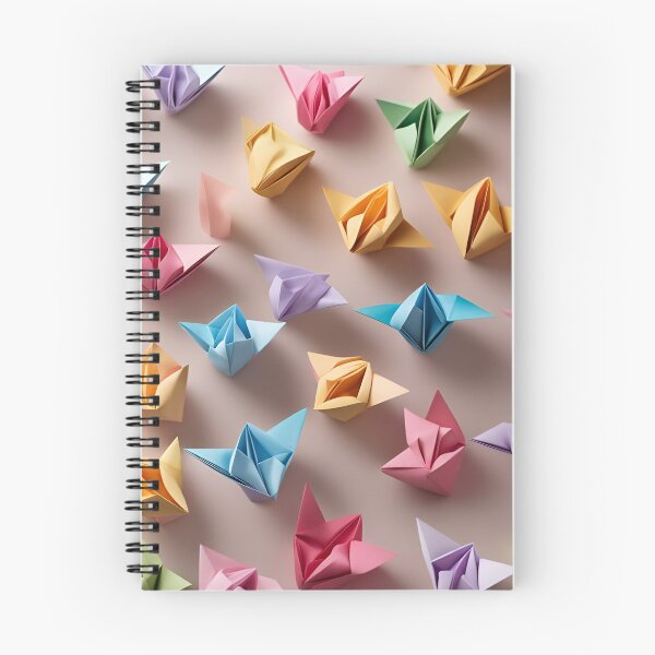 Item preview, Origami Art - Pastel Pasta Paradise: A Rainbow of Shells designed and sold by ArtfulFolds.