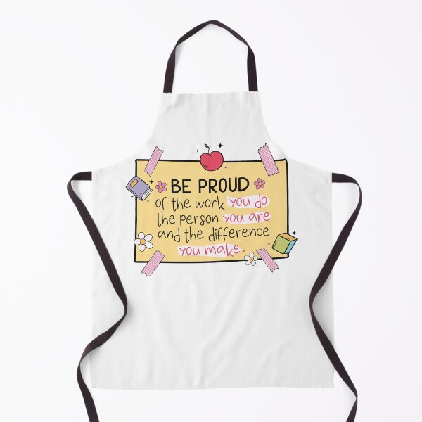 Item preview, Teacher reminder: be proud of the work you do the person you are and the difference you make designed and sold by EmeraldeaArt.