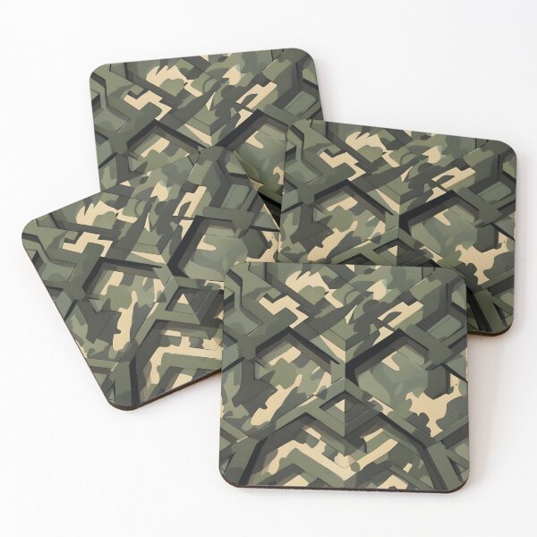 Item preview, Camouflaged Symmetrical Lines designed and sold by Designial.