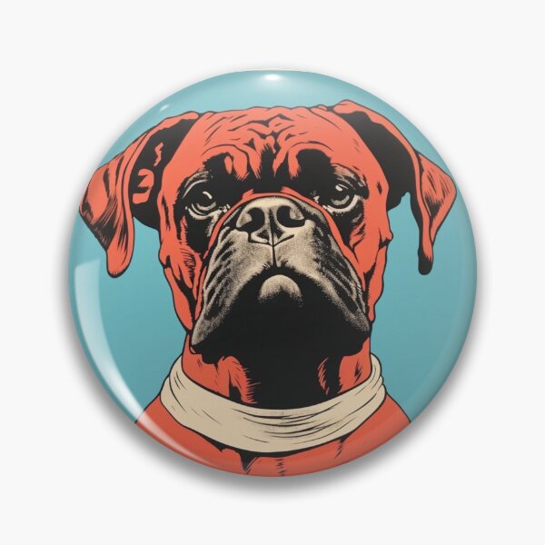 Item preview, Boxer Dog Priest 50's Style designed and sold by luvandsocial.
