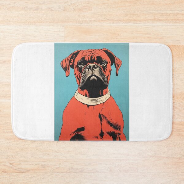 Item preview, Boxer Dog Priest 50's Style designed and sold by luvandsocial.