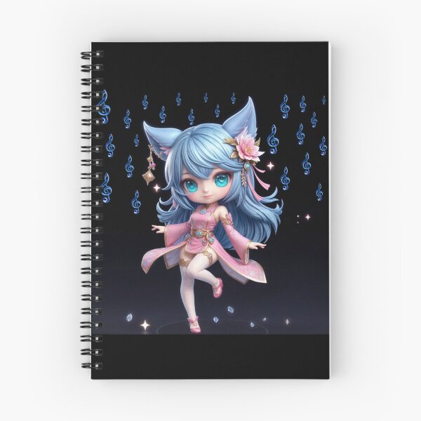 Item preview, Pink Chibi Spiritual Fox Momoko designed and sold by CHIBI_POPZ.