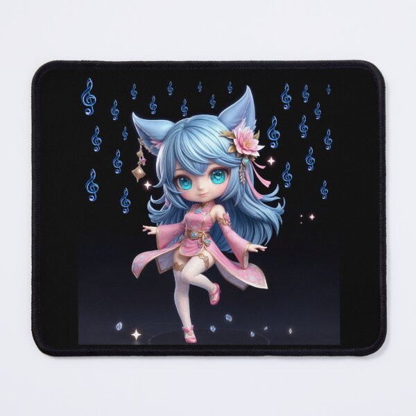 Item preview, Pink Chibi Spiritual Fox Momoko designed and sold by CHIBI_POPZ.
