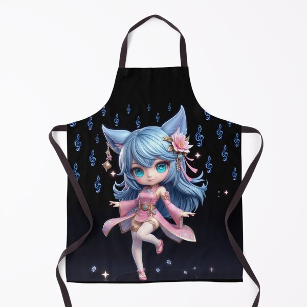 Artikelvorschau, Rosa Chibi spiritueller Fuchs Momoko entworfen und verkauft von CHIBI_POPZ.