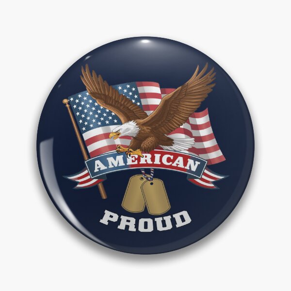 Item preview, American Flag & Bald Eagle USA designed and sold by tamdevo1.