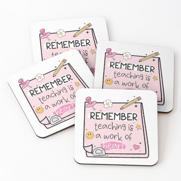 Item preview, Teacher reminder: remember teaching is a work of heart designed and sold by EmeraldeaArt.