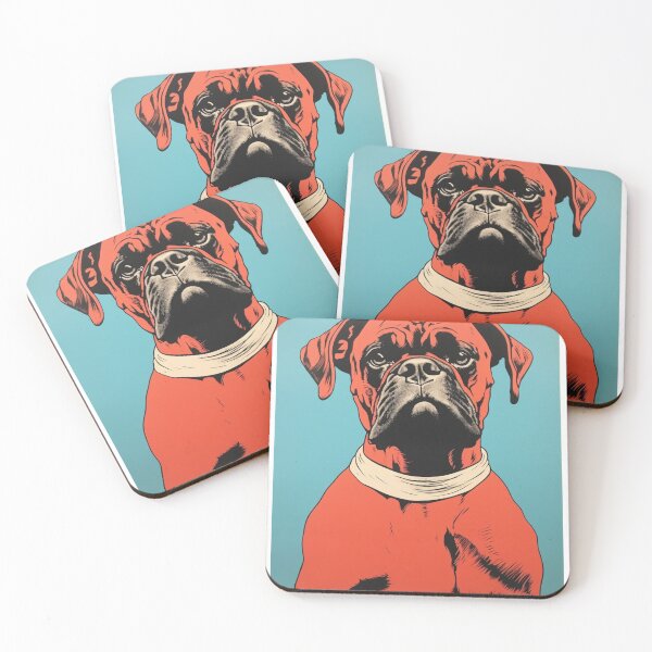 Item preview, Boxer Dog Priest 50's Style designed and sold by luvandsocial.