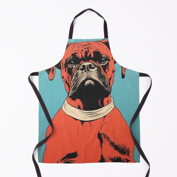 Item preview, Boxer Dog Priest 50's Style designed and sold by luvandsocial.