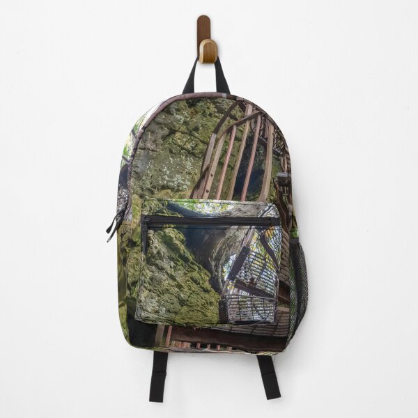Item preview, Spiral Staircase Down a Cliff in the Woods designed and sold by jrtwynam.