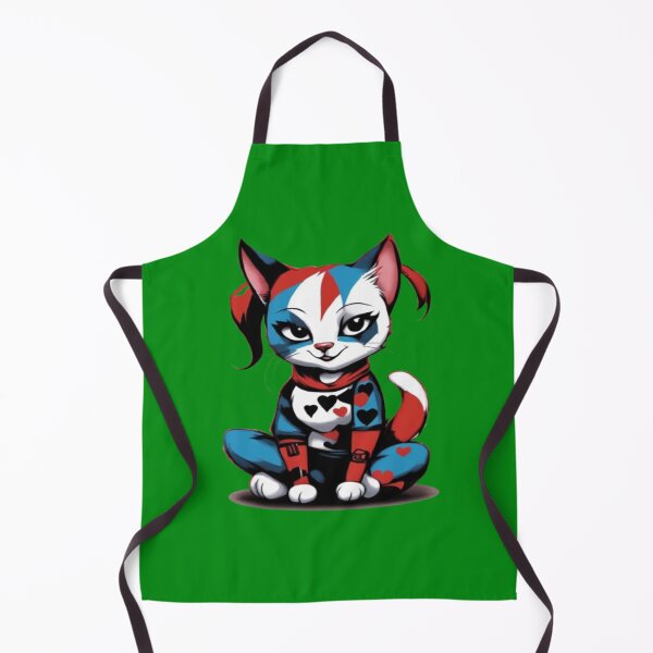 Item preview, Harley The Cat, Product Colour: Emerald Green designed and sold by Midnight Veil Designs.
