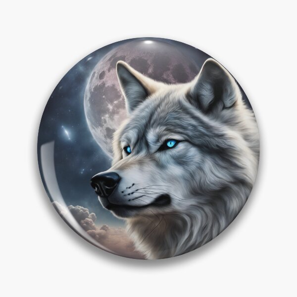 Item preview, wolf under the moon designed and sold by four-store.